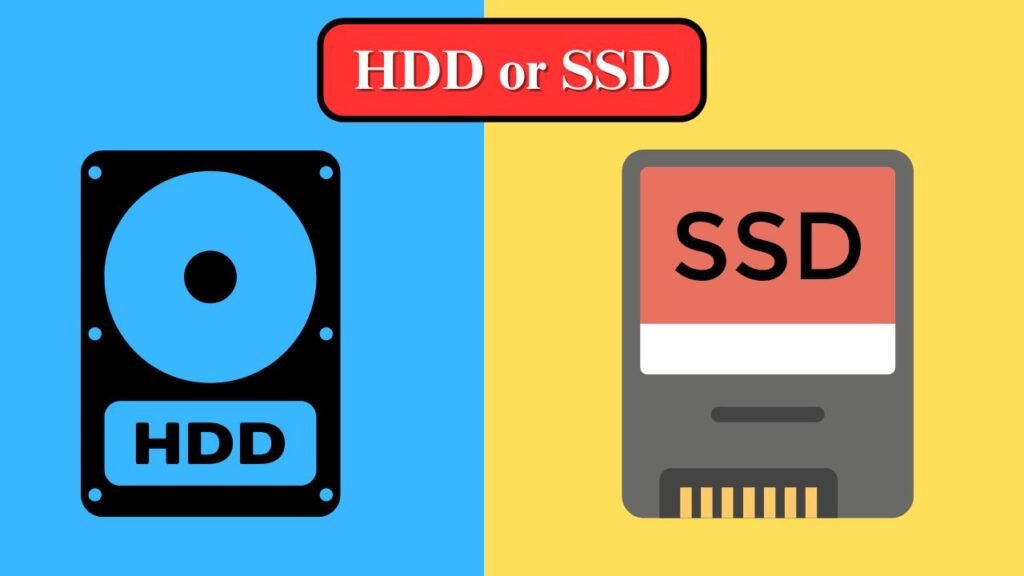 HDD and SSD